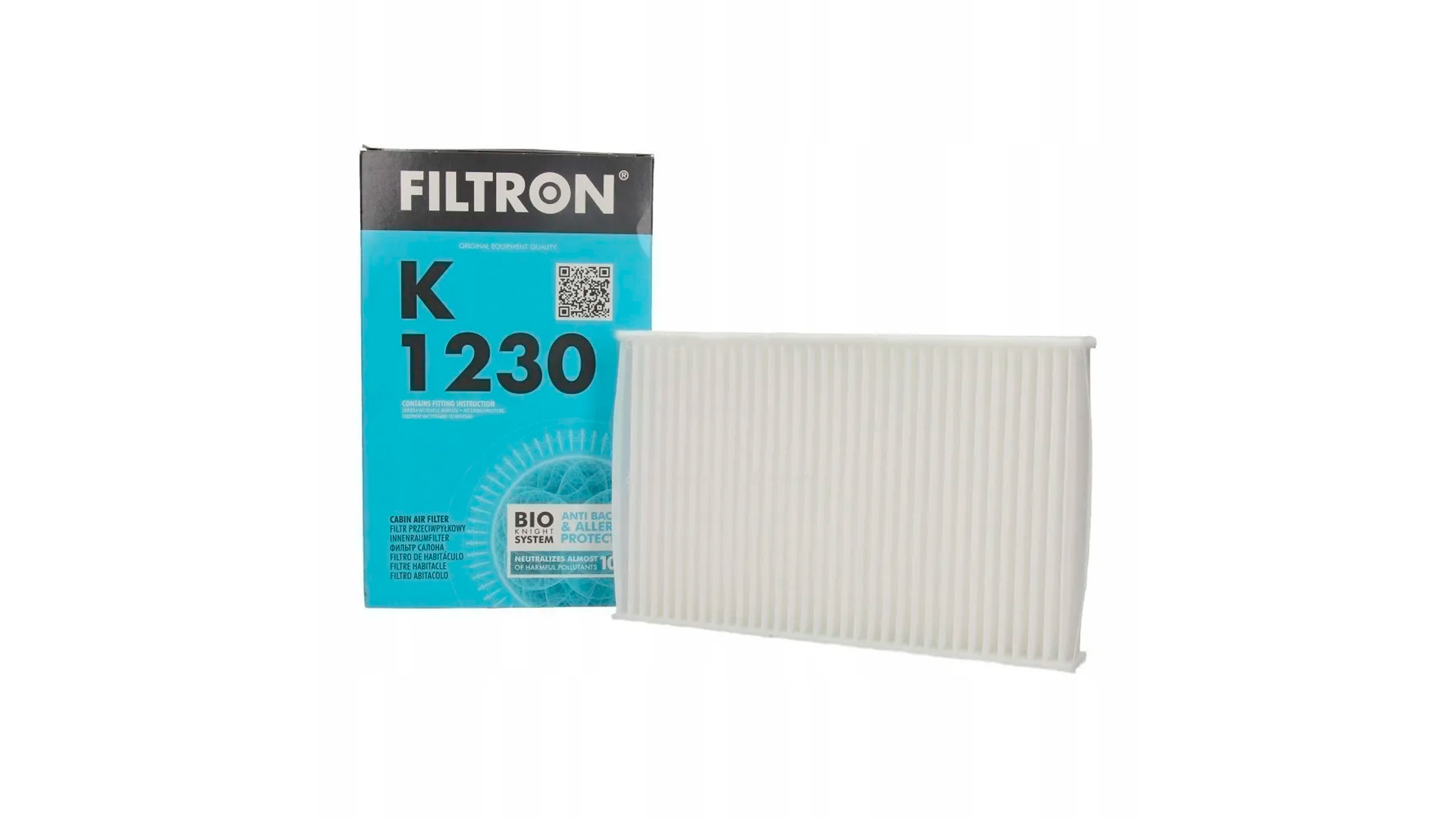 Фильтр салона K1230 FILTRON